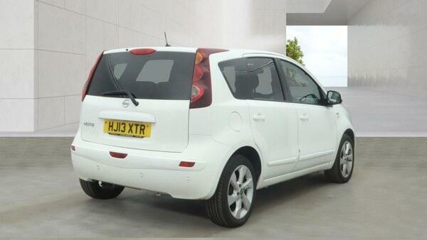 Nissan Note 1.6 16V N-tec Euro 5 HJ13XTR White #4