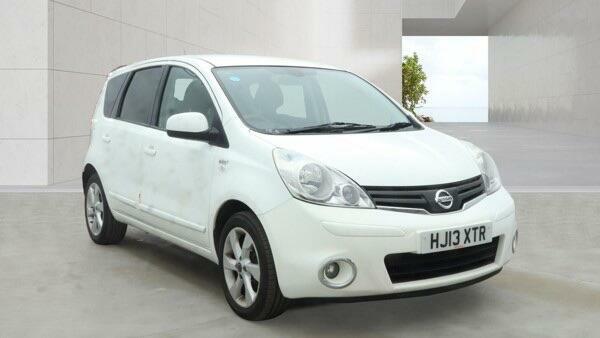 Nissan Note 1.6 16V N-tec Euro 5 HJ13XTR White #5