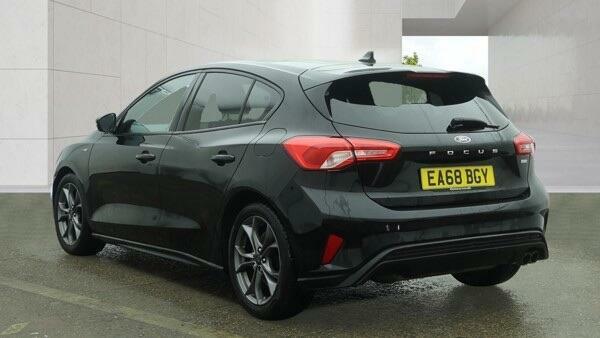 Ford Focus 1.0T Ecoboost St-line Euro 6 Ss EA68BGY Black #6