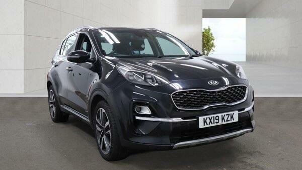 Kia Sportage 1.6 T-gdi 4 Dct Awd Euro 6 Ss KX19KZK Black #5