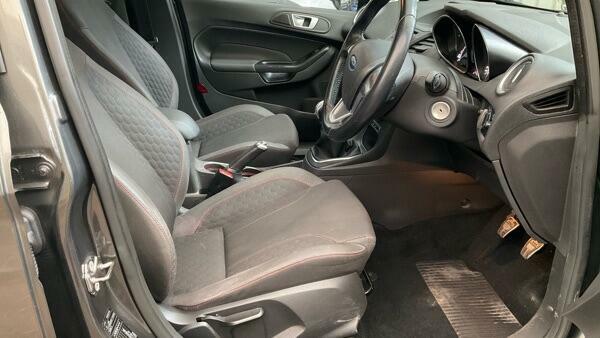 Ford Fiesta 1.0T Ecoboost St-line Euro 6 Ss LX17LWT Grey #2