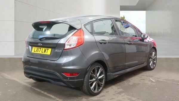 Ford Fiesta 1.0T Ecoboost St-line Euro 6 Ss LX17LWT Grey #4