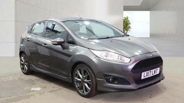 Ford Fiesta 1.0T Ecoboost St-line Euro 6 Ss LX17LWT Grey #5