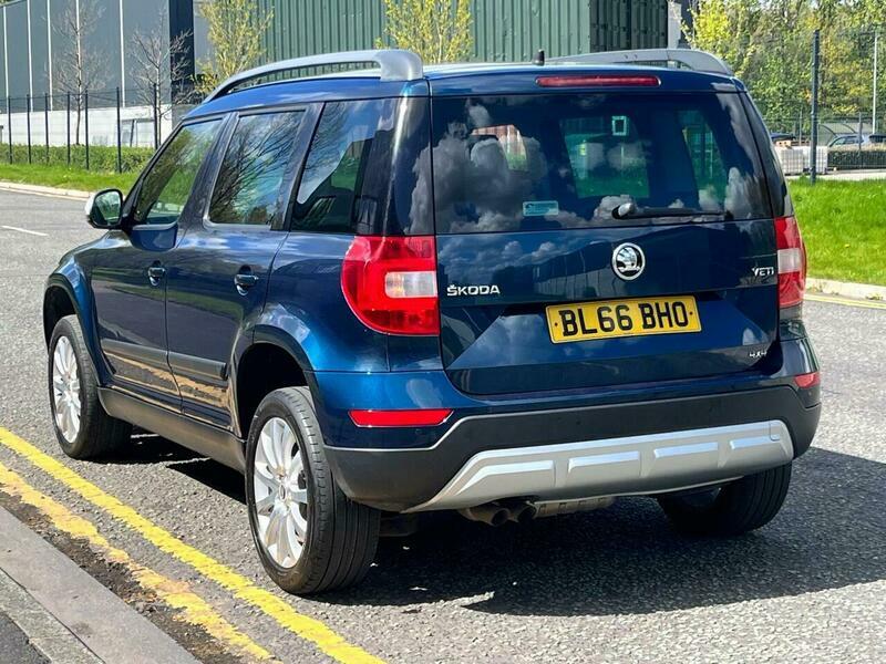 Skoda Yeti 2.0 Tdi Se Outdoor BL66BHO Blue #4