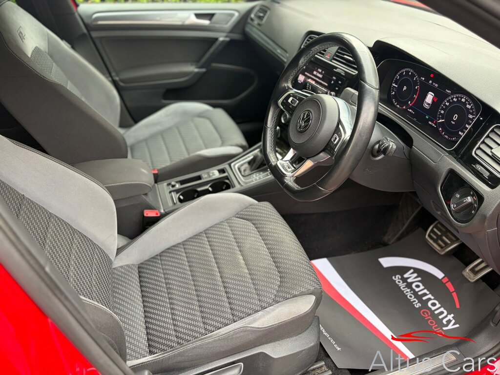 Volkswagen Golf 1.5 Tsi Evo R-line Hatchback Dsg Euro 6 BD18ORC Red #3