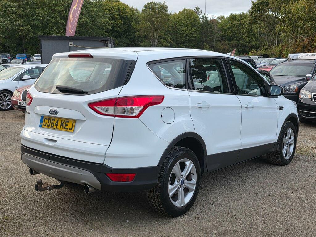 Ford Kuga 2.0 Tdci Zetec 2Wd Euro 6 Ss GD64KEJ White #6