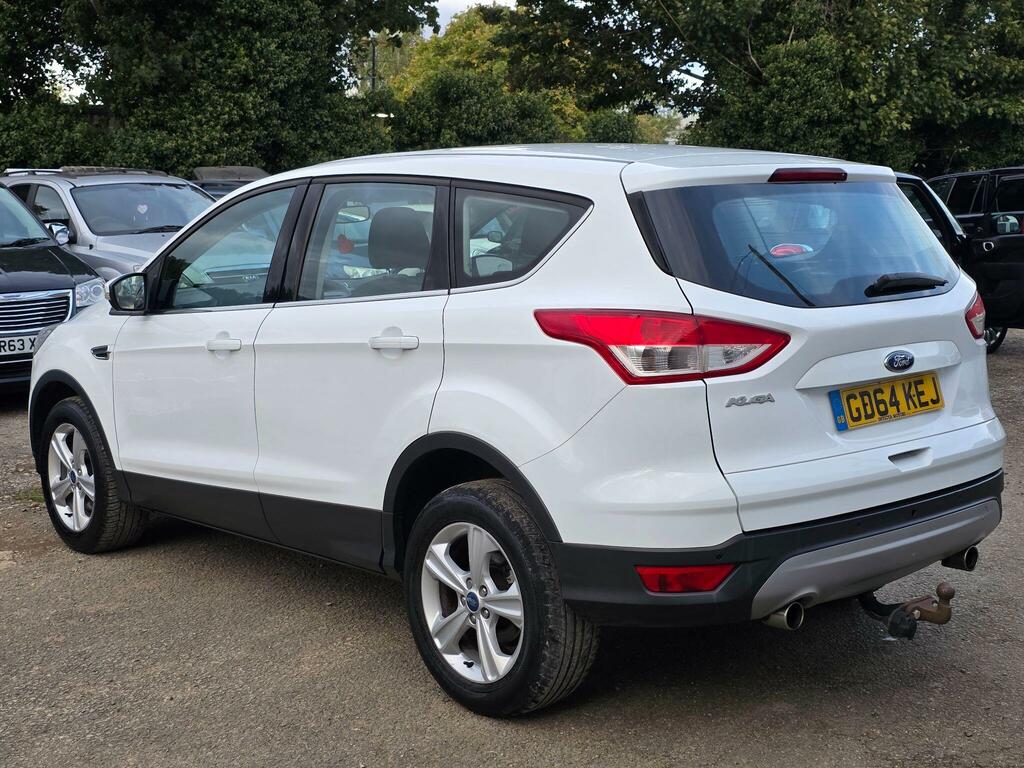 Ford Kuga 2.0 Tdci Zetec 2Wd Euro 6 Ss GD64KEJ White #4