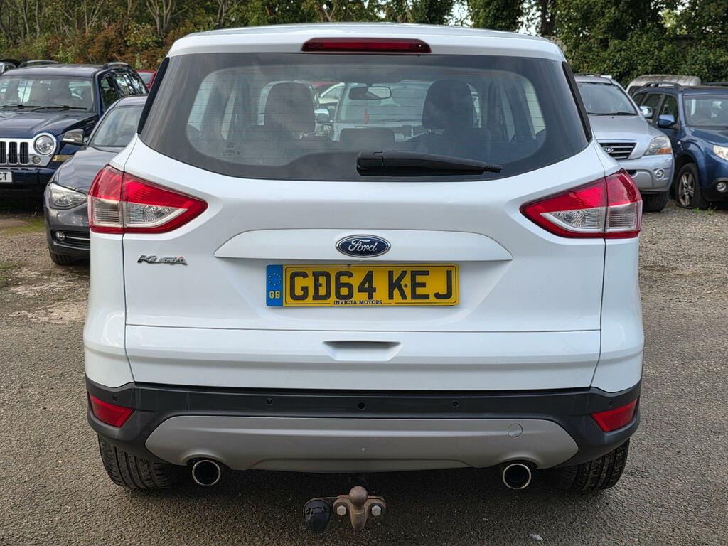 Ford Kuga 2.0 Tdci Zetec 2Wd Euro 6 Ss GD64KEJ White #5