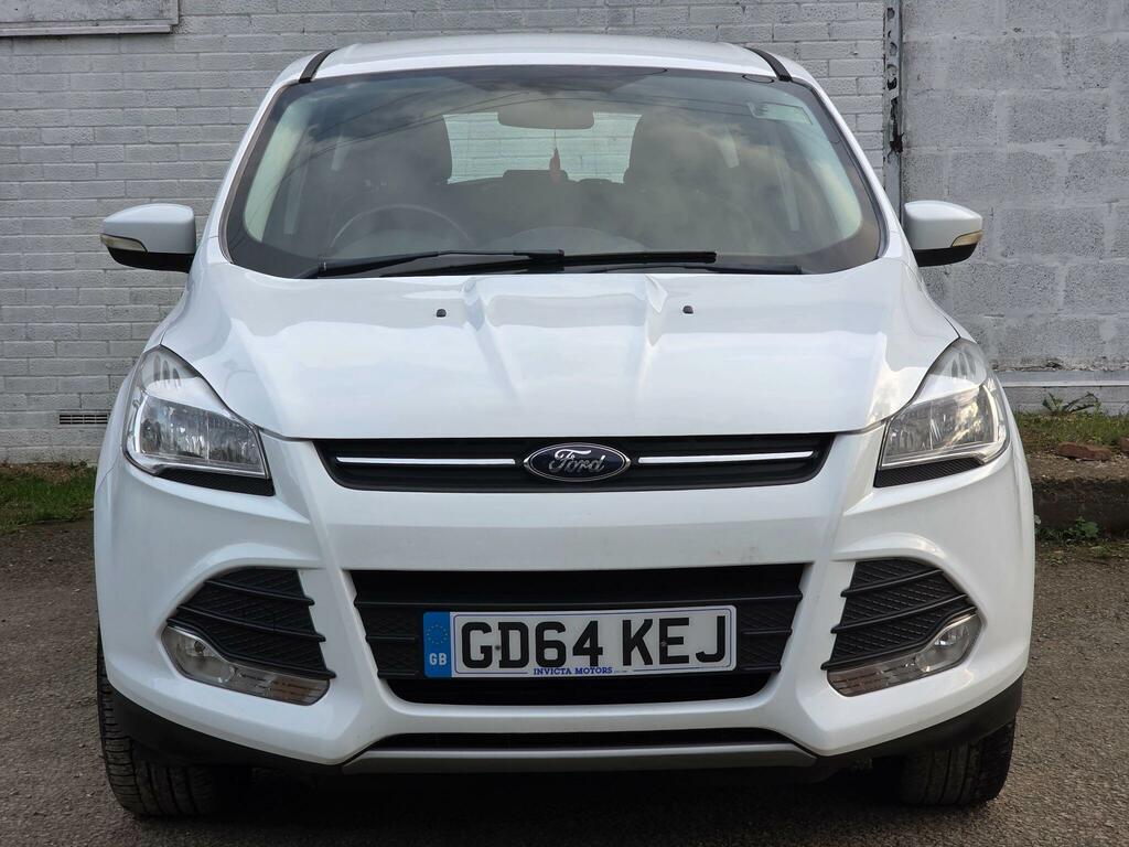 Ford Kuga 2.0 Tdci Zetec 2Wd Euro 6 Ss GD64KEJ White #2
