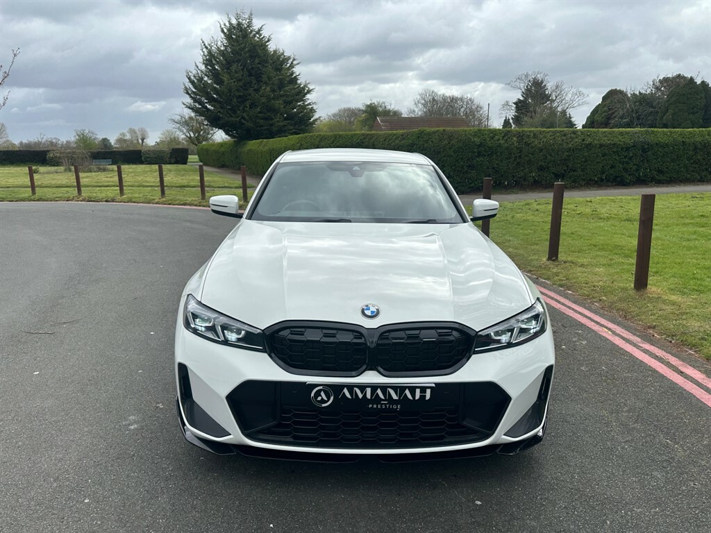 BMW 3 Series M Sport AK23GGU White #4