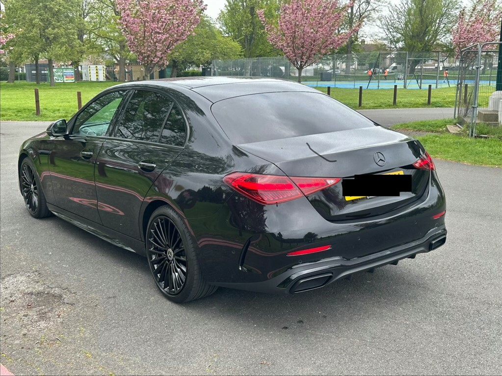 Mercedes-Benz C Class D Amg Line Premium Black #2