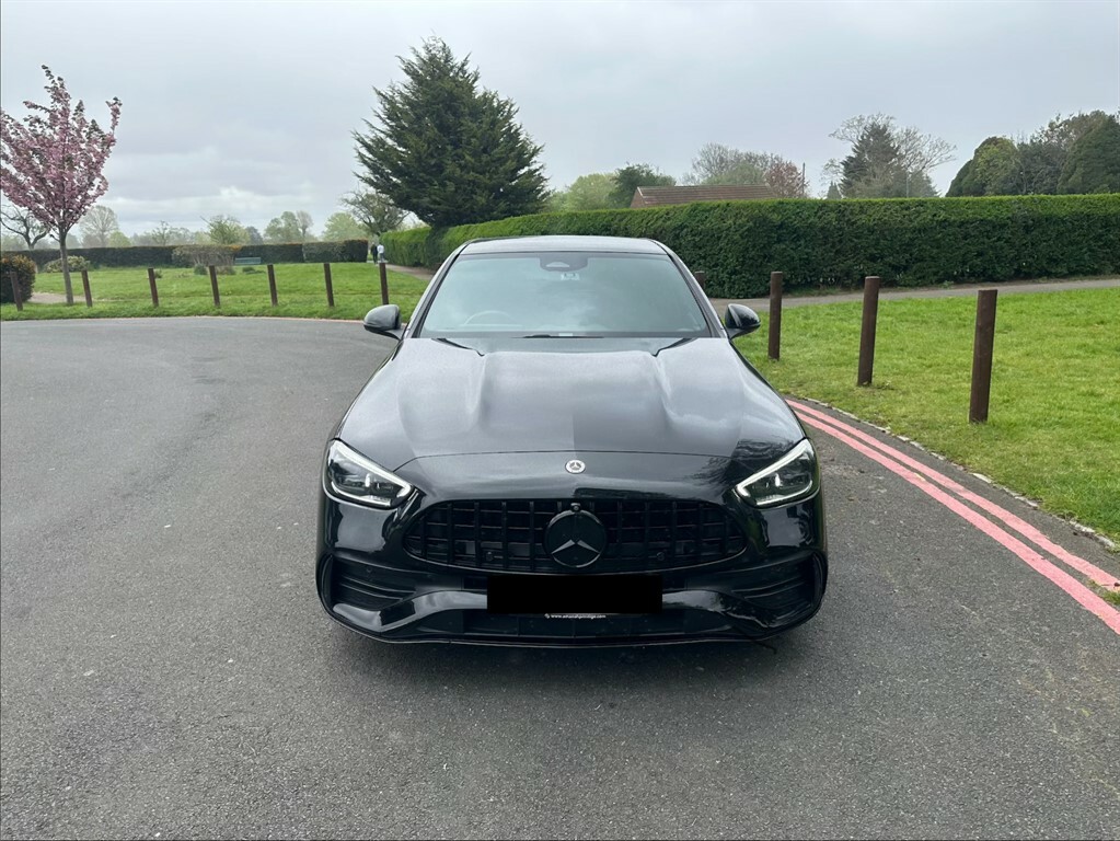 Mercedes-Benz C Class D Amg Line Premium Black #4