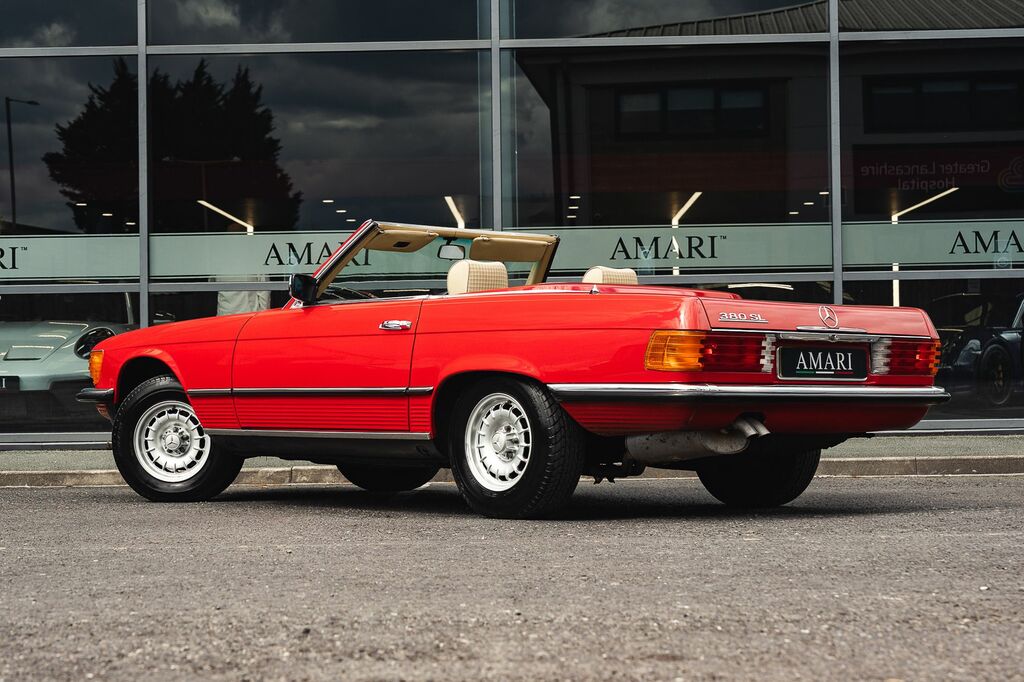 Mercedes-Benz 380 380 Sl Red #5