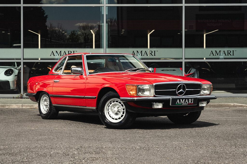 Mercedes-Benz 380 380 Sl Red #2