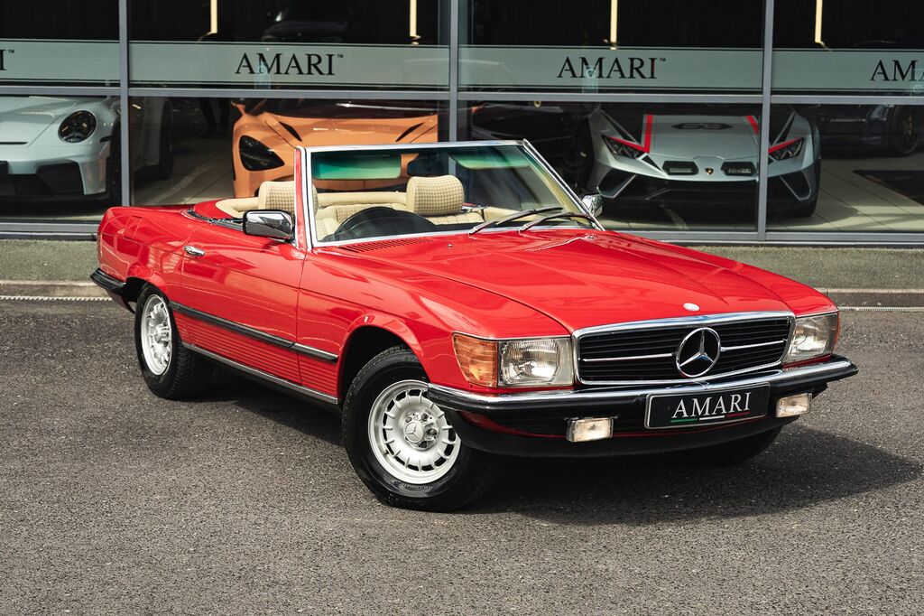 Mercedes-Benz 380 380 Sl Red