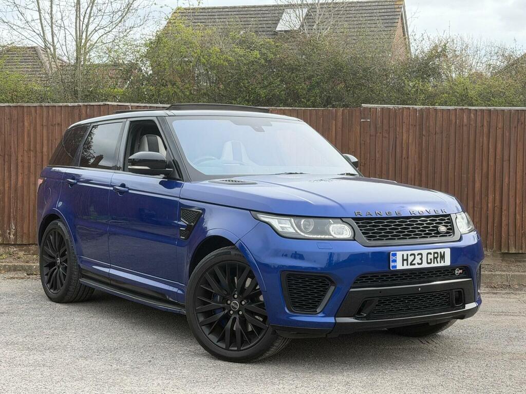 Land Rover Range Rover Sport Suv 5.0 V8 Svr 4Wd Euro 6 Ss 201565 Blue #5