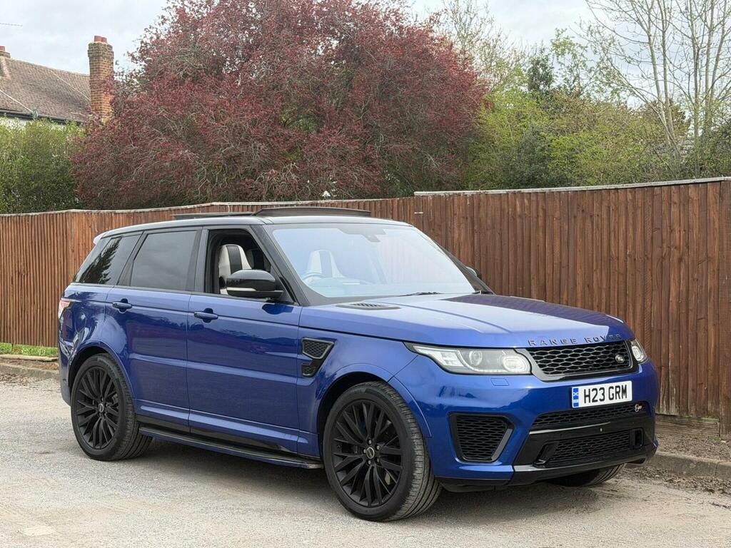 Land Rover Range Rover Sport Suv 5.0 V8 Svr 4Wd Euro 6 Ss 201565 Blue #6