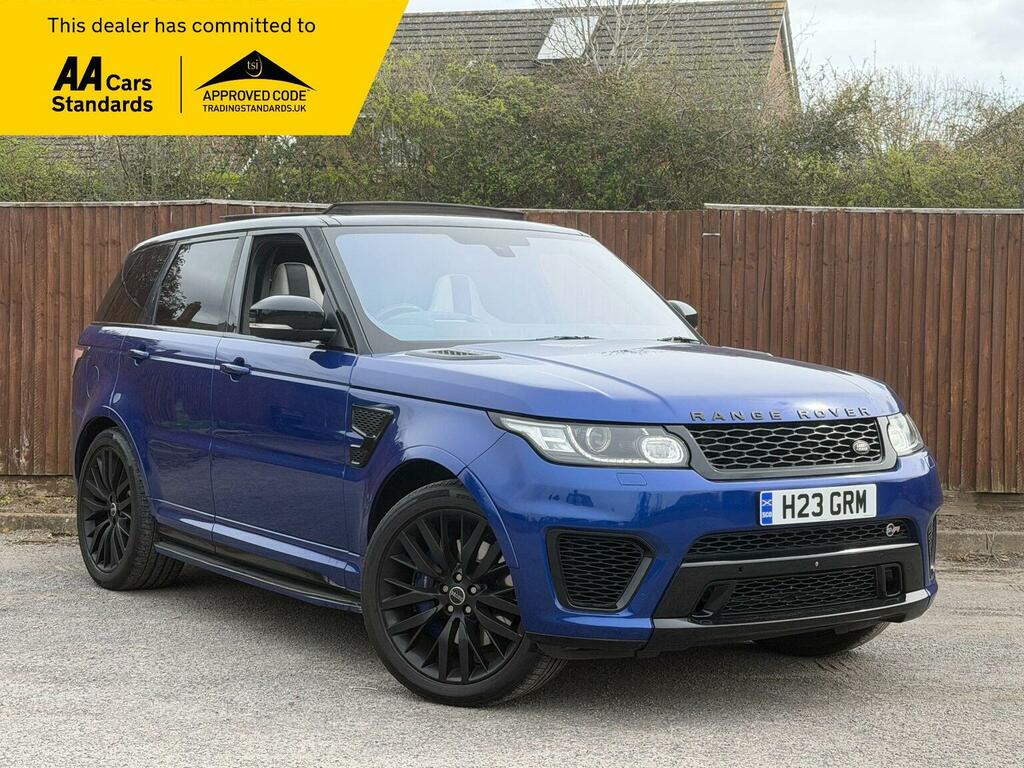 Land Rover Range Rover Sport Suv 5.0 V8 Svr 4Wd Euro 6 Ss 201565 Blue