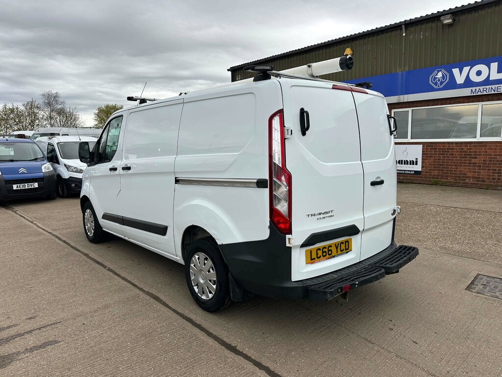 Ford Transit Custom 310 Panel Van L1 H1 LC66YCD White #6