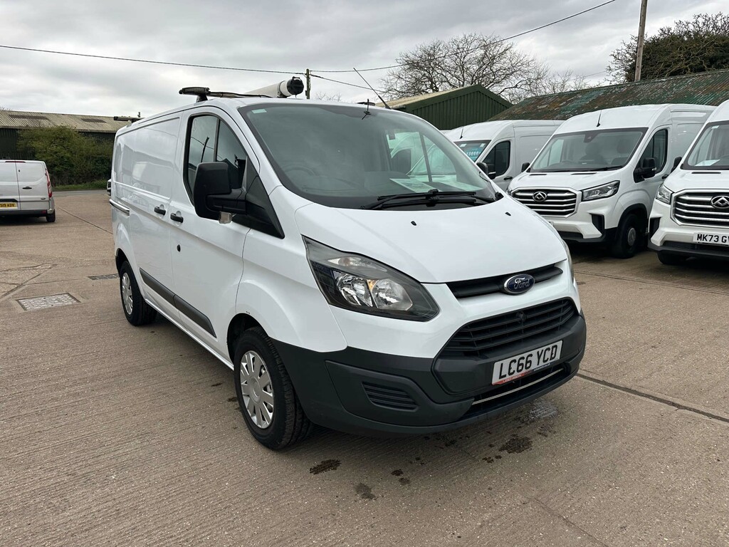 Ford Transit Custom 310 Panel Van L1 H1 LC66YCD White #2
