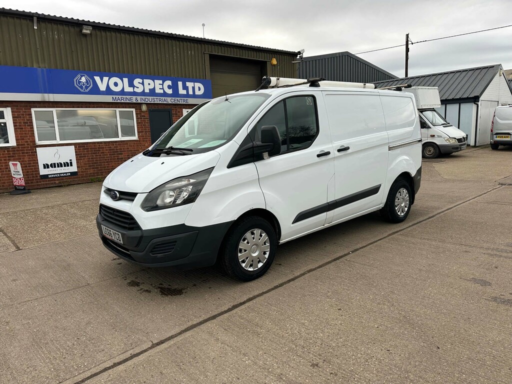 Ford Transit Custom 310 Panel Van L1 H1 LC66YCD White #3