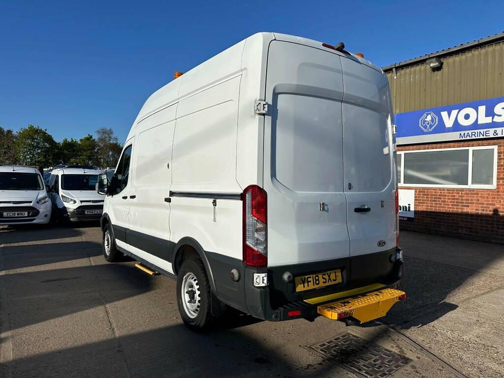 Ford Transit Custom 350 Ecoblue Panel Van Fwd L2 H3 Euro YF18SXJ White #5