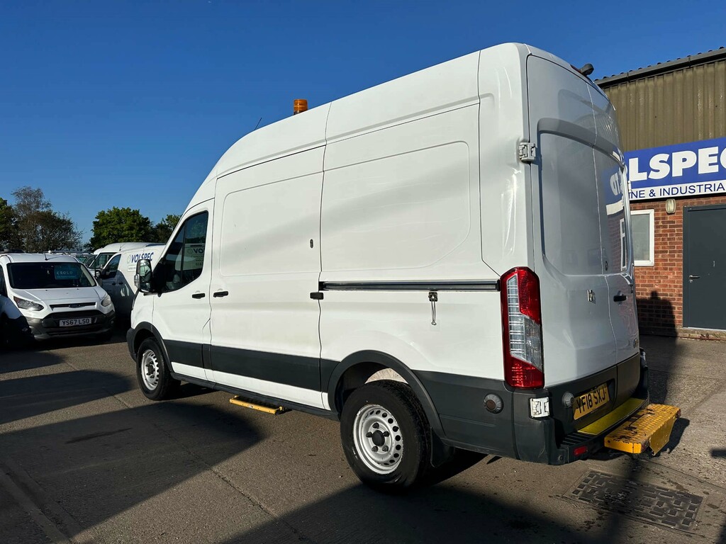 Ford Transit Custom 350 Ecoblue Panel Van Fwd L2 H3 Euro YF18SXJ White #4