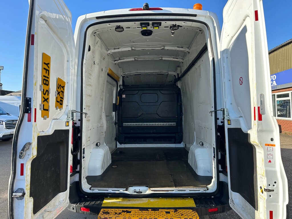 Ford Transit Custom 350 Ecoblue Panel Van Fwd L2 H3 Euro YF18SXJ White #6