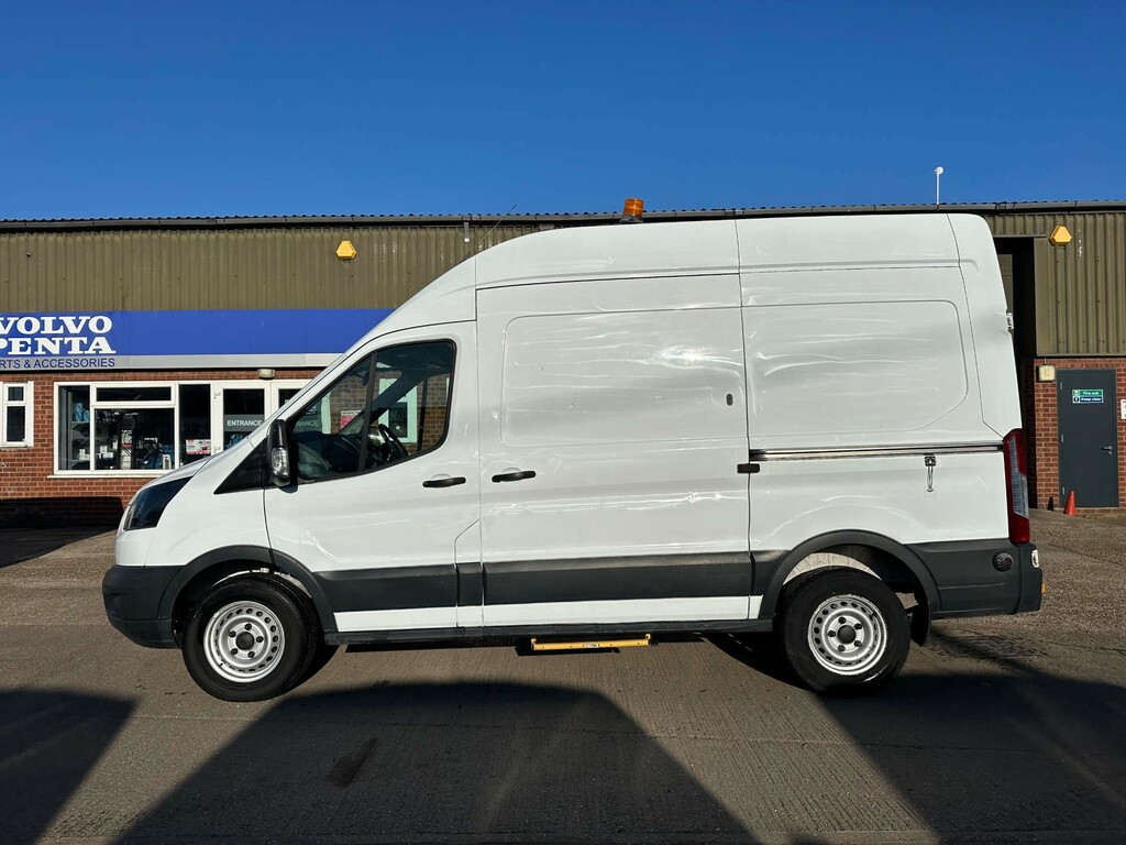 Ford Transit Custom 350 Ecoblue Panel Van Fwd L2 H3 Euro YF18SXJ White #3