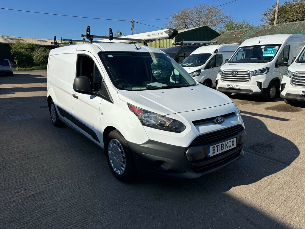 Ford Transit Connect 210 Ecoboost Panel Van L2 Euro 6 S White #2