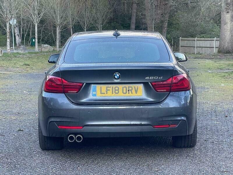 BMW 4 Series 2.0 420D M Sport LF18ORV Grey #3