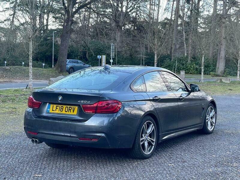 BMW 4 Series 2.0 420D M Sport LF18ORV Grey #6