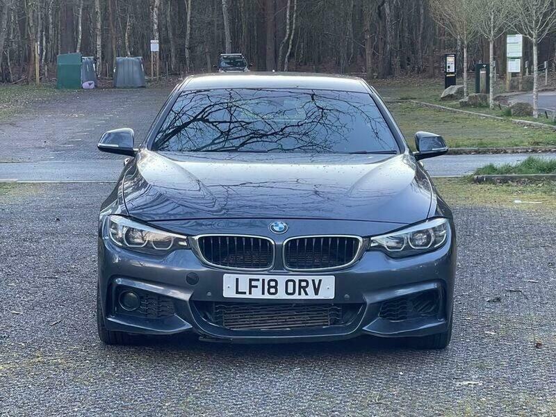 BMW 4 Series 2.0 420D M Sport LF18ORV Grey #4