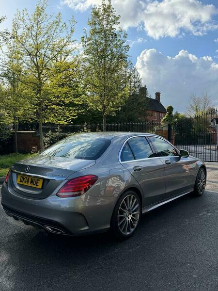 Mercedes-Benz C Class 2.1 C220 Bluetec Amg DK14MUE Silver #4