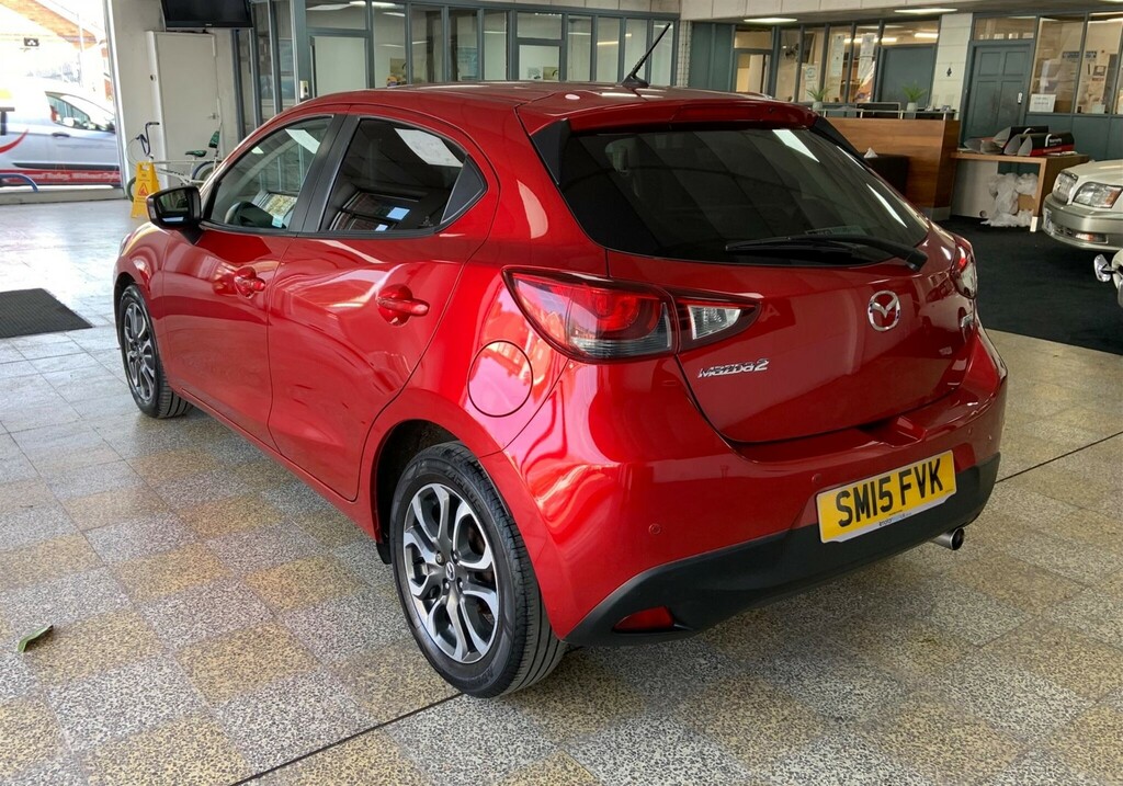 Mazda 2 1.5 Skyactiv-g Sport Nav Euro 6 Ss SM15FVK Red #5