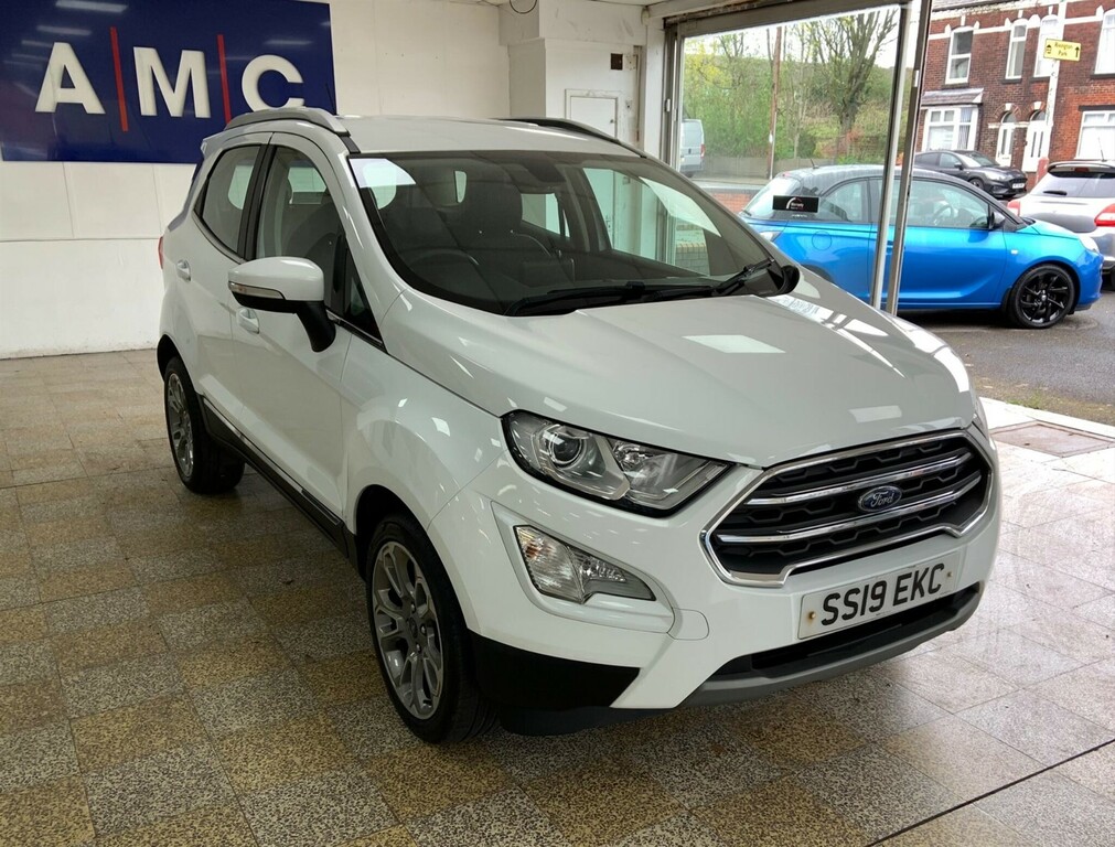 Ford Ecosport 1.0T Ecoboost Titanium Euro 6 Ss White