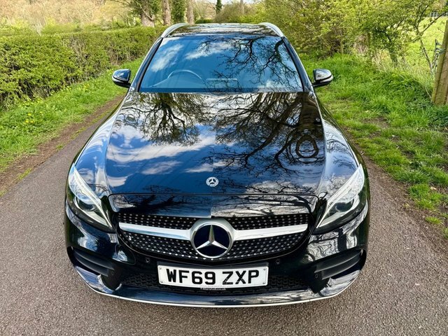 Mercedes-Benz C Class 1.6 C200d Amg Line Estate Euro 6 Black #6