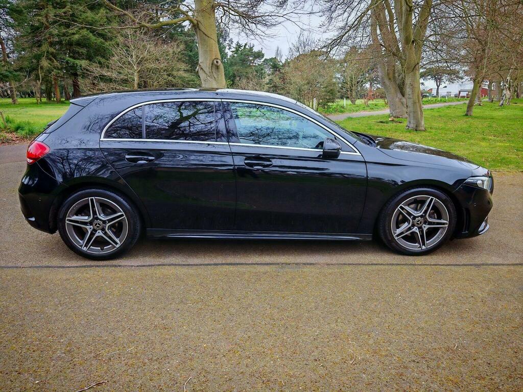 Mercedes-Benz A Class Hatchback 1.5 A180d Amg Line Executive 7G-dct Eu LK69XTT Black #2