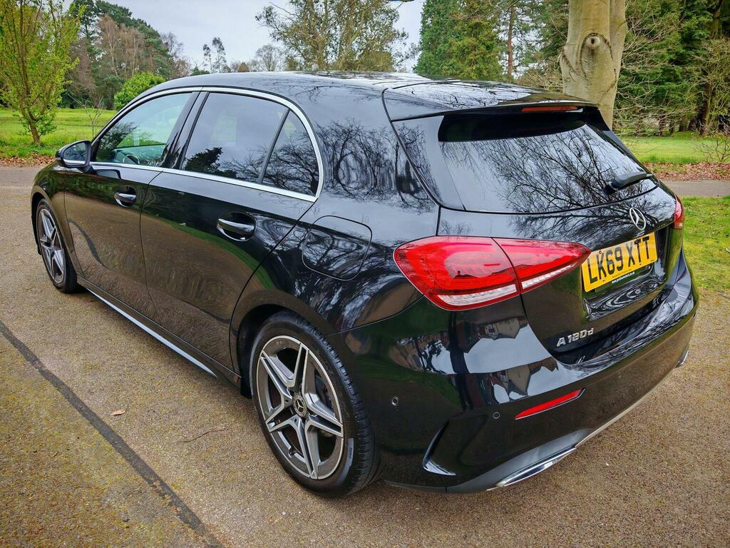 Mercedes-Benz A Class Hatchback 1.5 A180d Amg Line Executive 7G-dct Eu LK69XTT Black #5