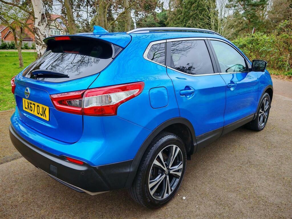 Nissan Qashqai Suv 1.2 Dig-t N-connecta Euro 6 Ss 201767 LX67OJK Blue #4