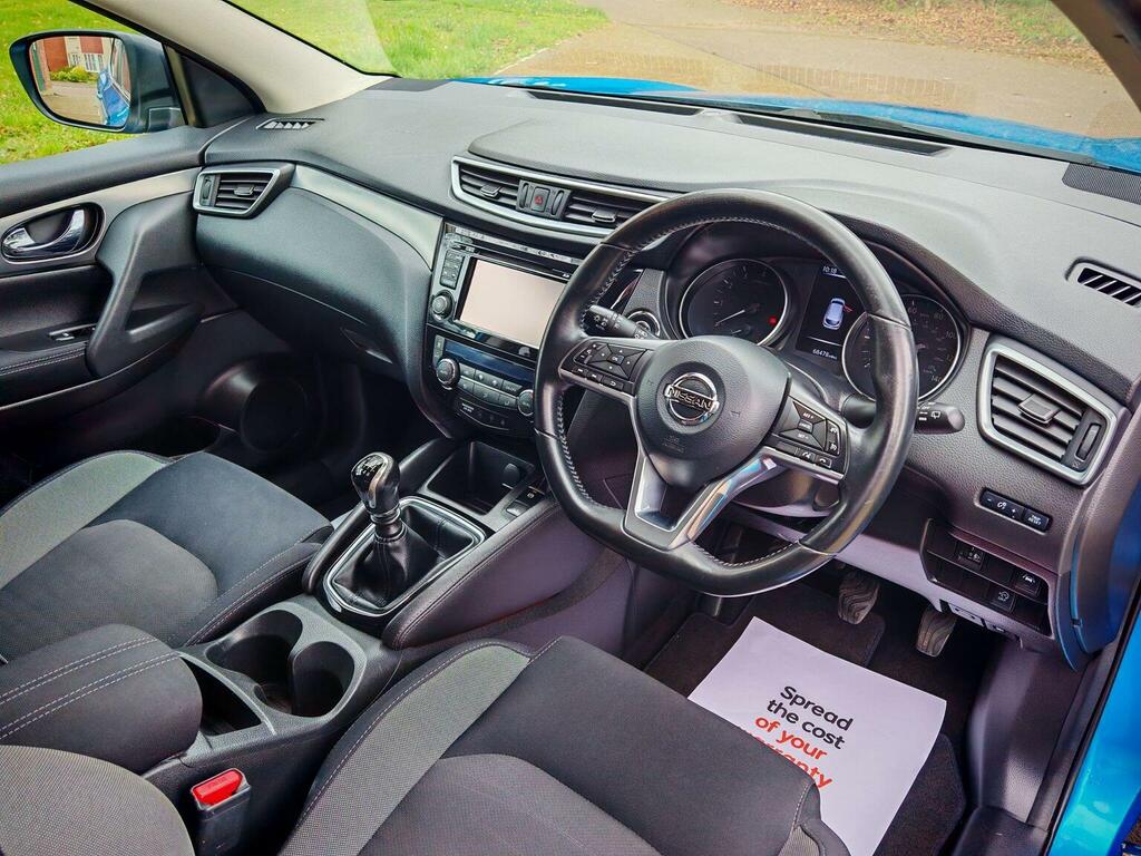 Nissan Qashqai Suv 1.2 Dig-t N-connecta Euro 6 Ss 201767 LX67OJK Blue #2