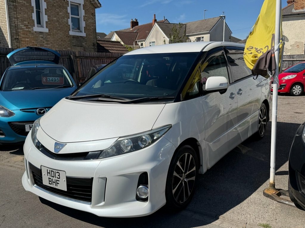 Toyota Estima Mpv White #3