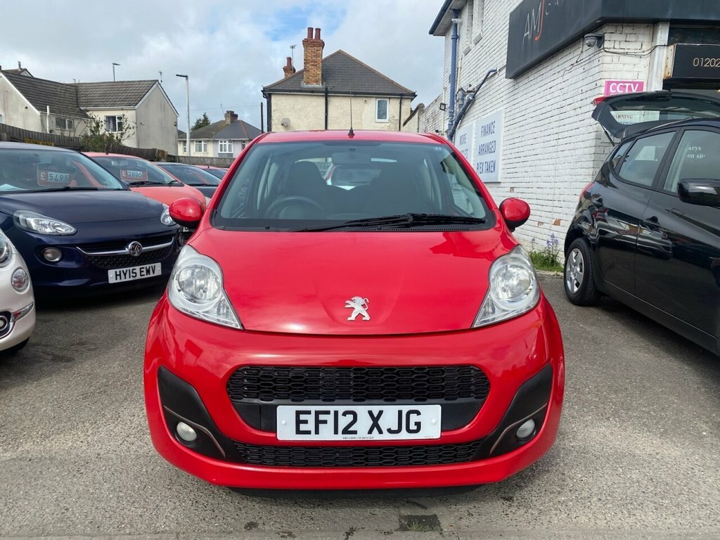 Peugeot 107 1L Active EF12XJG Red #2