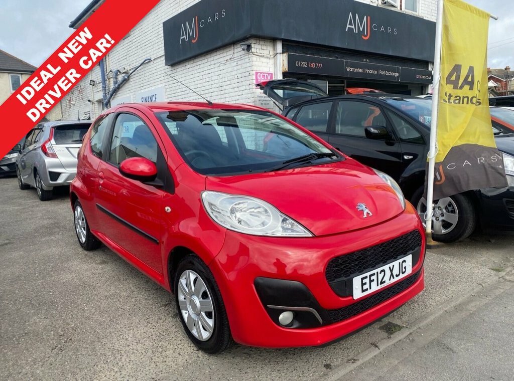 Peugeot 107 1L Active Red