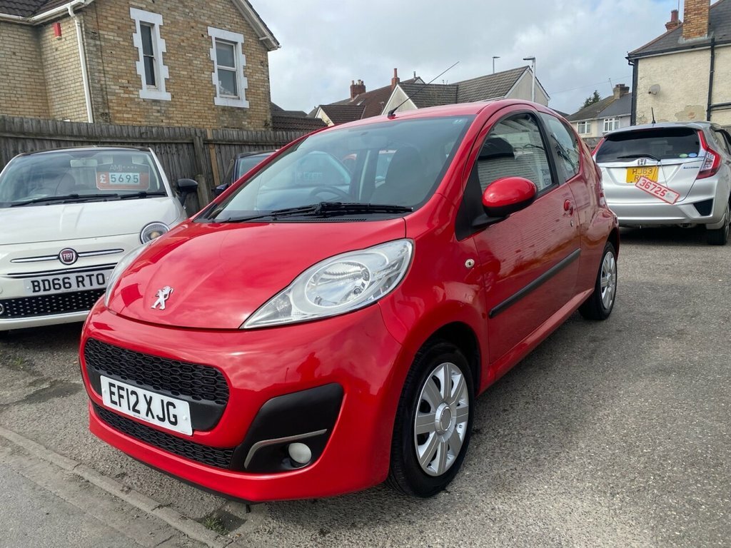 Peugeot 107 1L Active EF12XJG Red #3