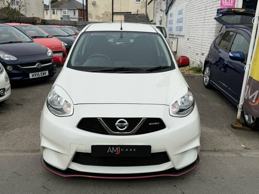 Nissan Micra Hatchback MARC007 White #2