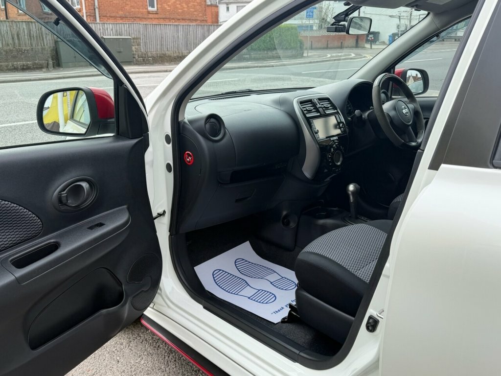 Nissan Micra Hatchback MARC007 White #6