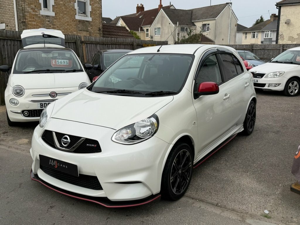Nissan Micra Hatchback MARC007 White #3