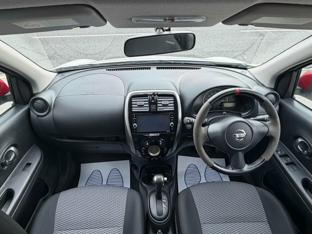 Nissan Micra Hatchback MARC007 White #4