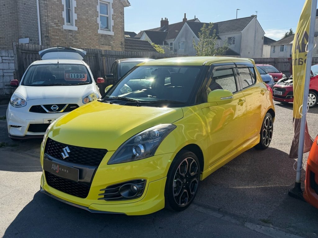 Suzuki Swift Hatchback Yellow #3
